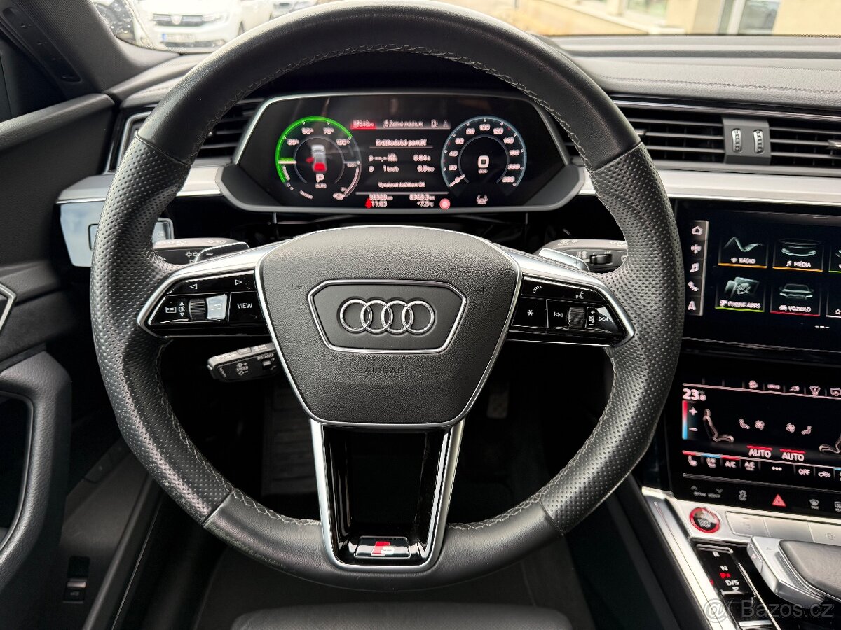 Audi E-Tron S, 370KW, 3/2022, ZARUKA, 38tkm, B&O, DPH - 11