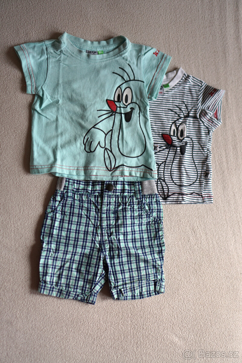 Letní oblečení pro kluky 6M,9M,12M - 11