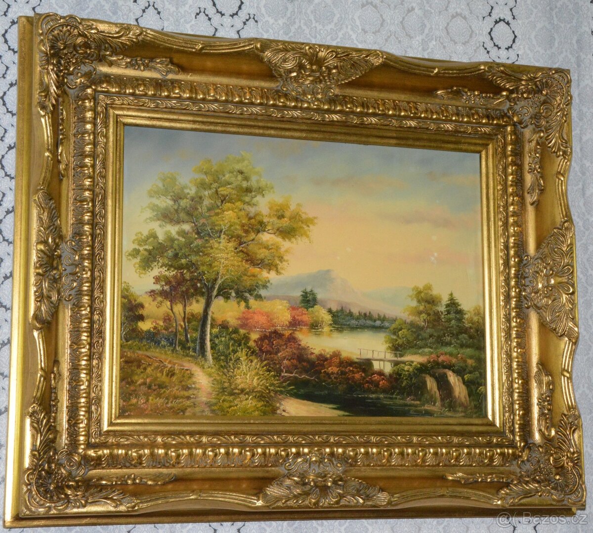 Obrazy - olej na desce - 11