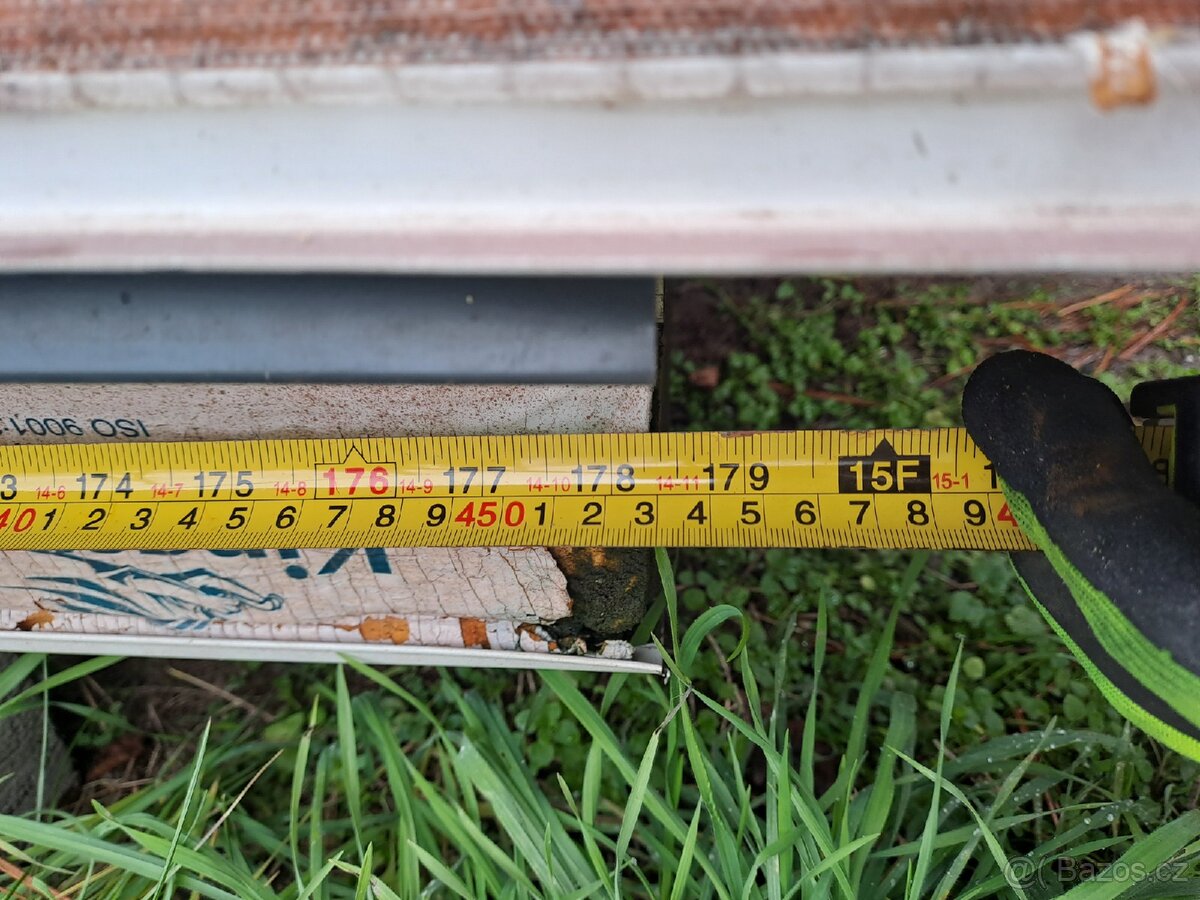 Střešní sendvičový PUR panel 12cm - 2ks - trapez - 11