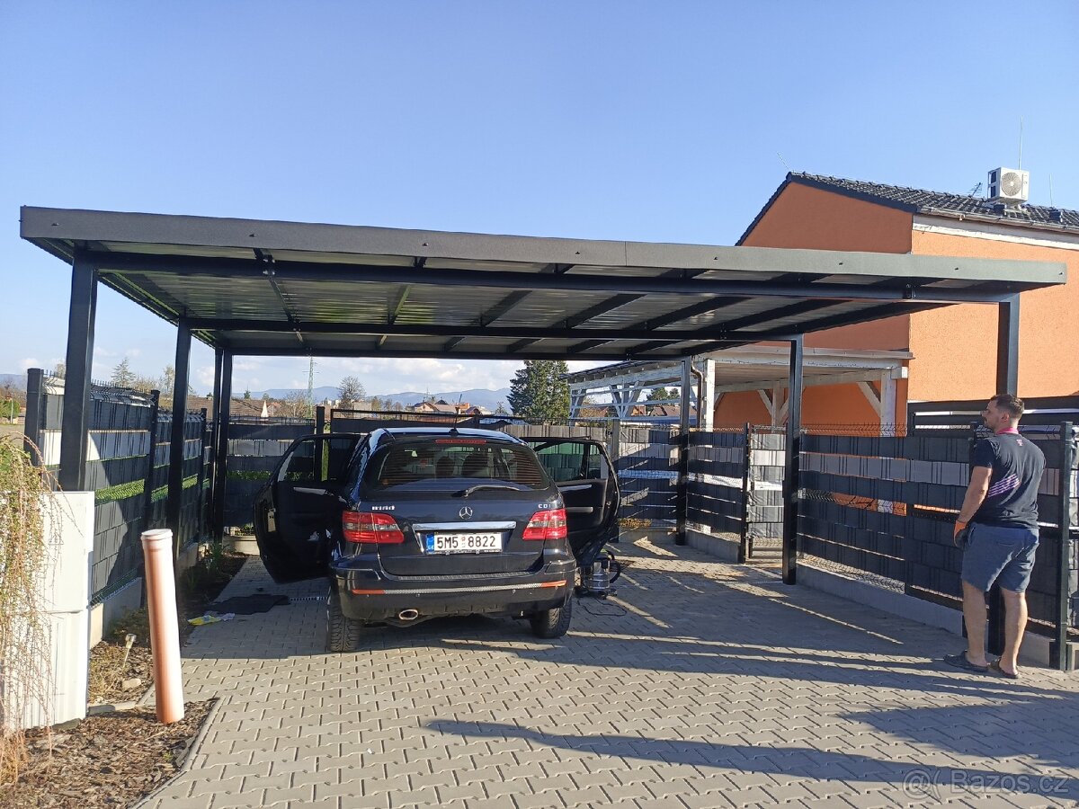 Prodám pergolu(stání pro auta) - 11