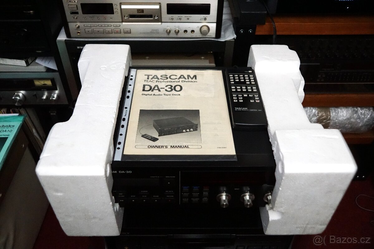 TASCAM DA 30 Digital Audio Tape Deck - jako nový, záruka - 11