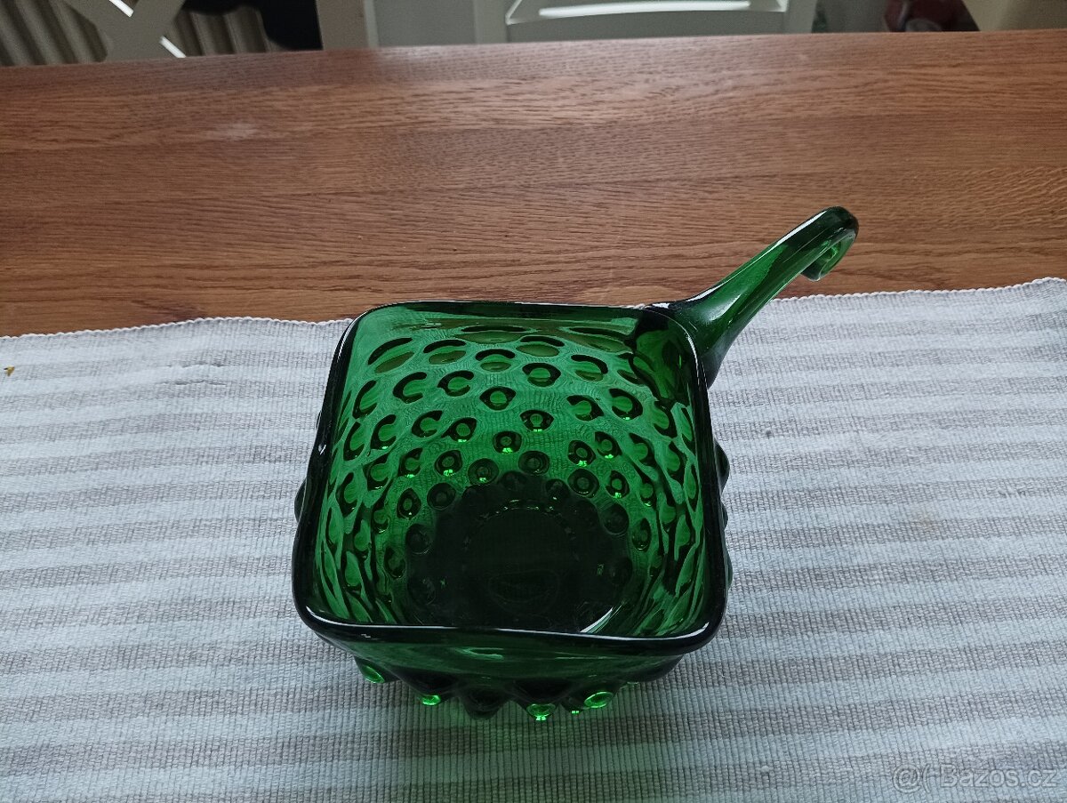 MURANO EMPOLI VERDE MISKA - 60. AŽ 70. LÉTA - 11