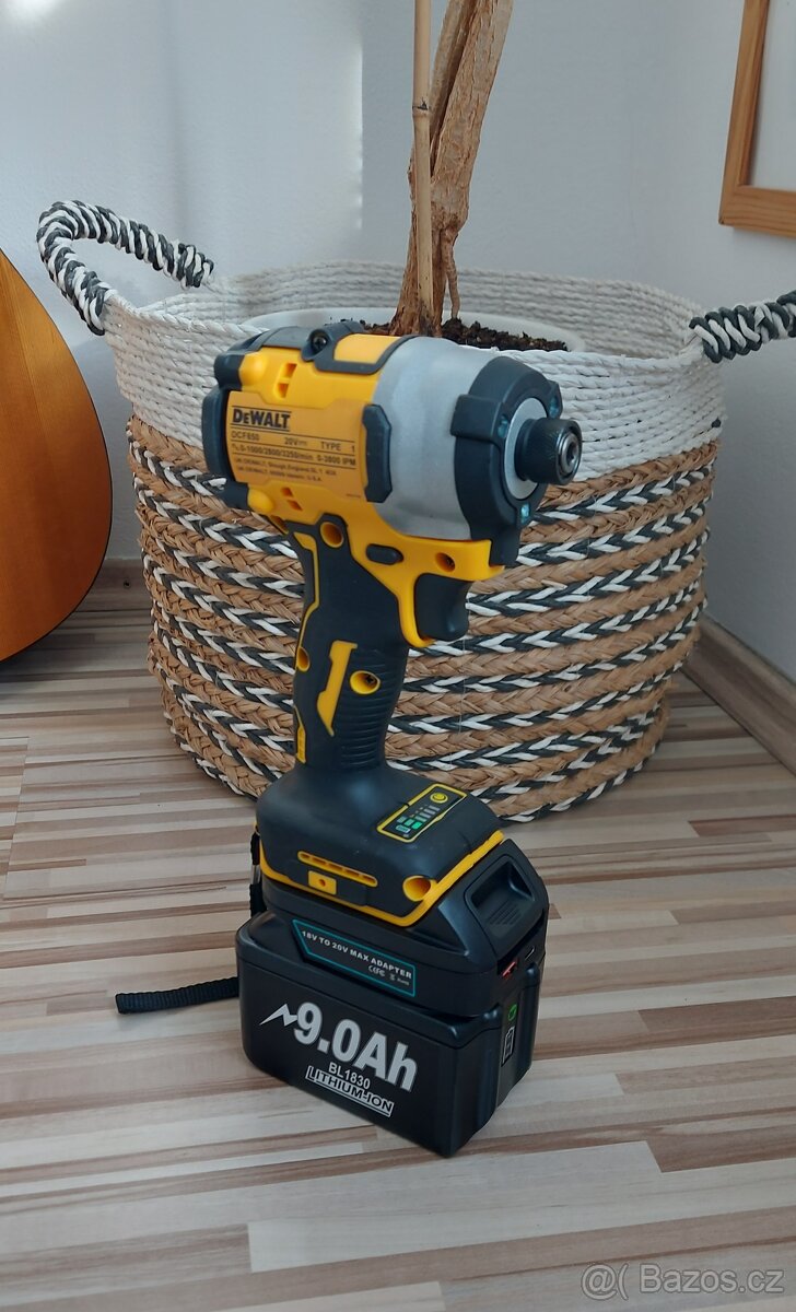 Redukce-adaprér, nářadí DeWALT na Aku Makita 18V,TOP - 11