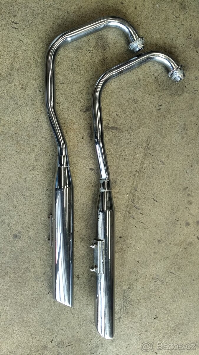 Daytona 350, SPT 350, Spider 350 výfuky - 11