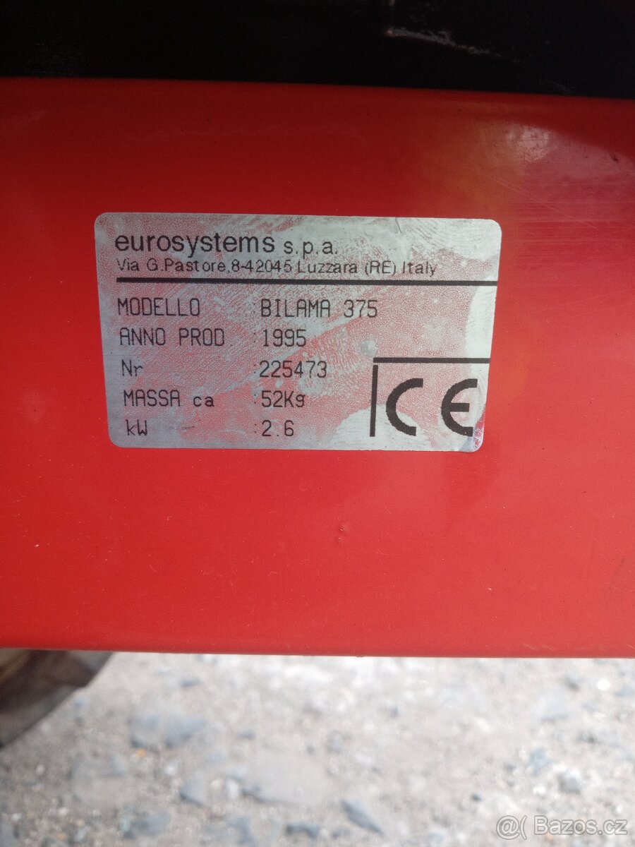 Bilama 375 lištová sekačka - 11