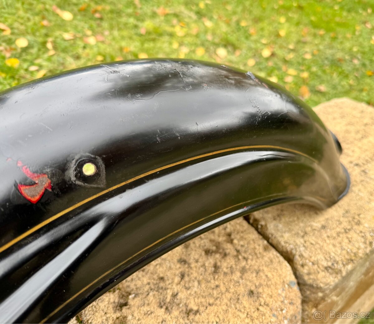 Jawa CZ 250 350 kyvacka pulbuben - zadní blatnik - 11