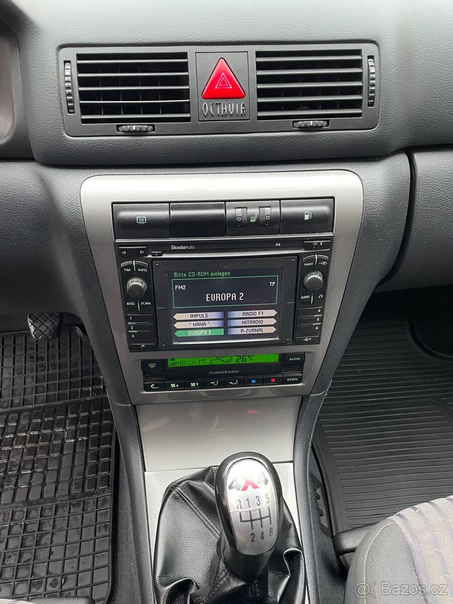 Škoda Octavia I, 1.9TDI - 4x4, NOVÁ STK, BOHATÁ VÝBAVA - 11