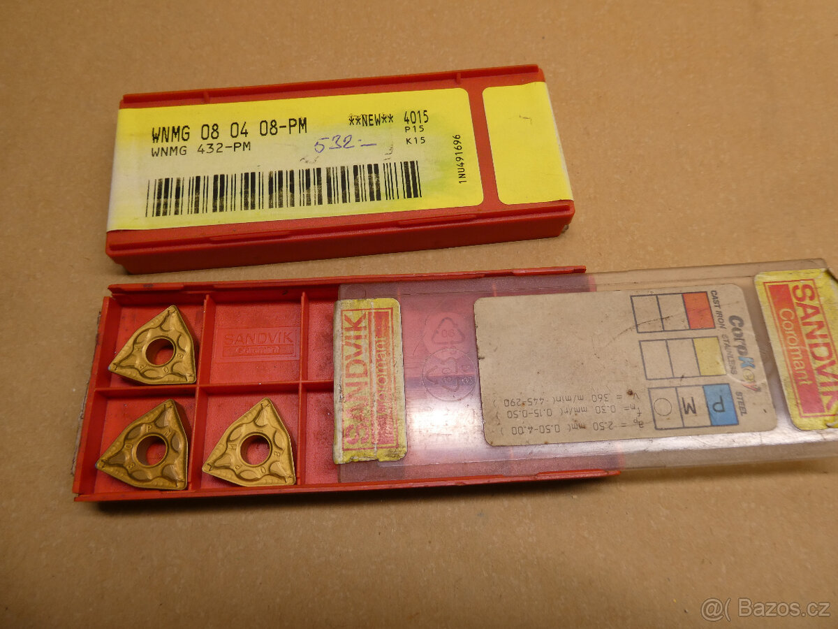 Nůž Sandvik MWLNL a destičky - 11