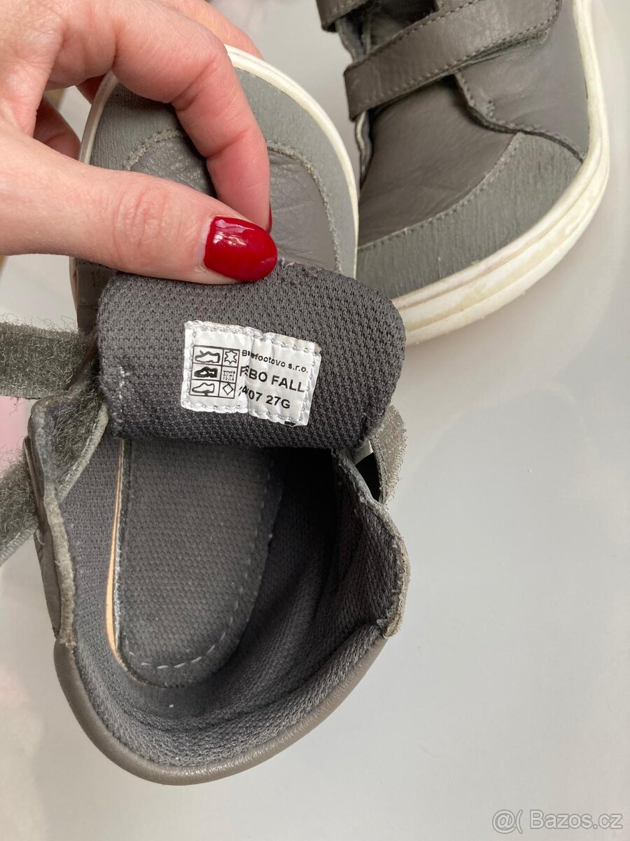 Kotníkové boty Baby bare Febo Fall vel. 27 - 11