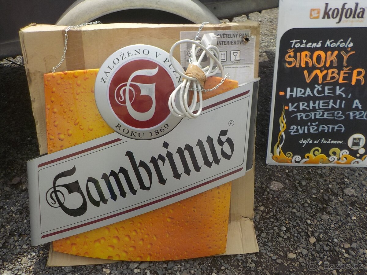 Reklamní poutače Staropramen,CocaCola,Plzeň,Gambrinus - 11