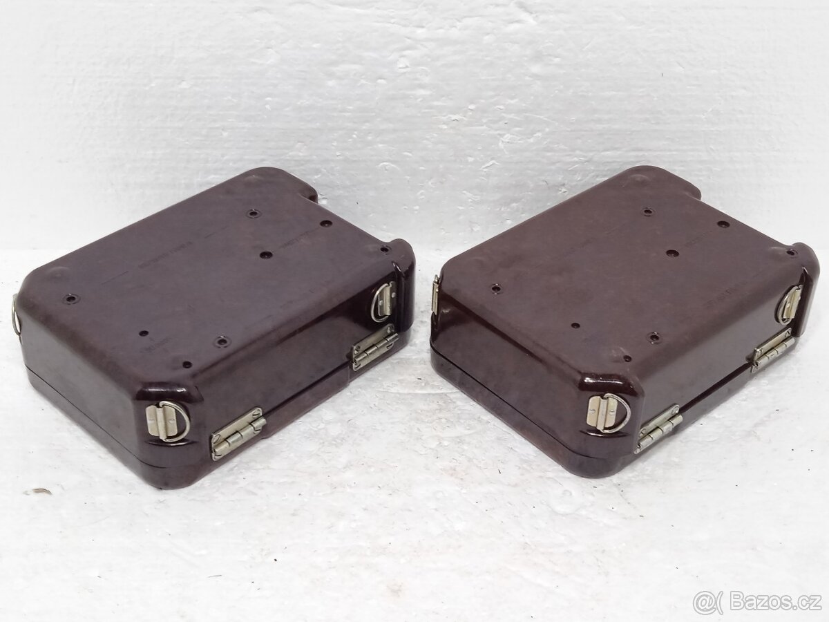 TA-57 - Krabice pro Vojenský bakelitový telefon s induktorem - 11