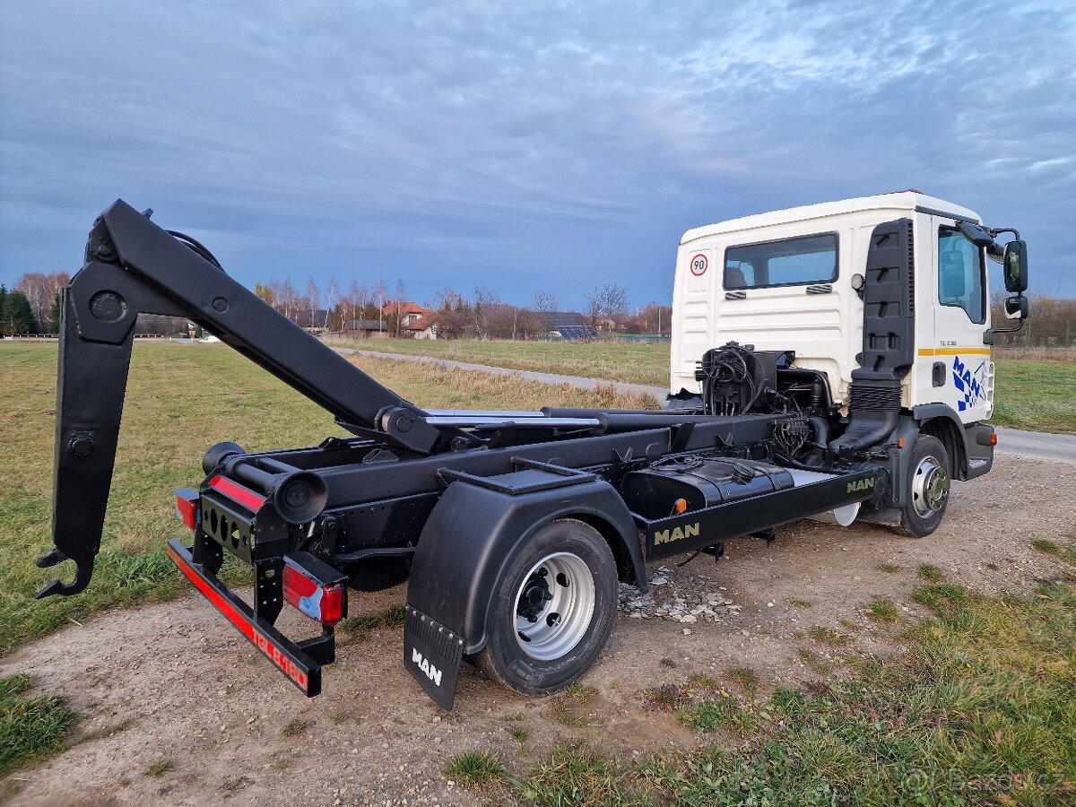 MAN TGL 8.180 HÁKOVÝ NOSIČ KONTAJNEROV EURO-5 - 11