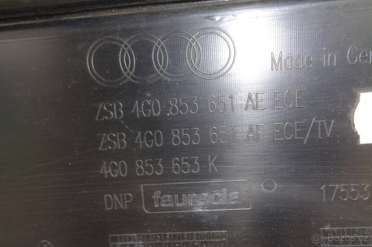 Audi A6 ( C7 , 4G ) 2014 - 2018 originál přední nárazník - 11