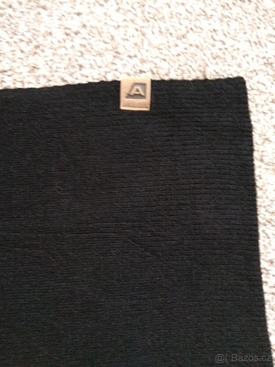 Nové unisex zimní kruhové šály ALPINE PRO -černá, tmavě zel. - 11