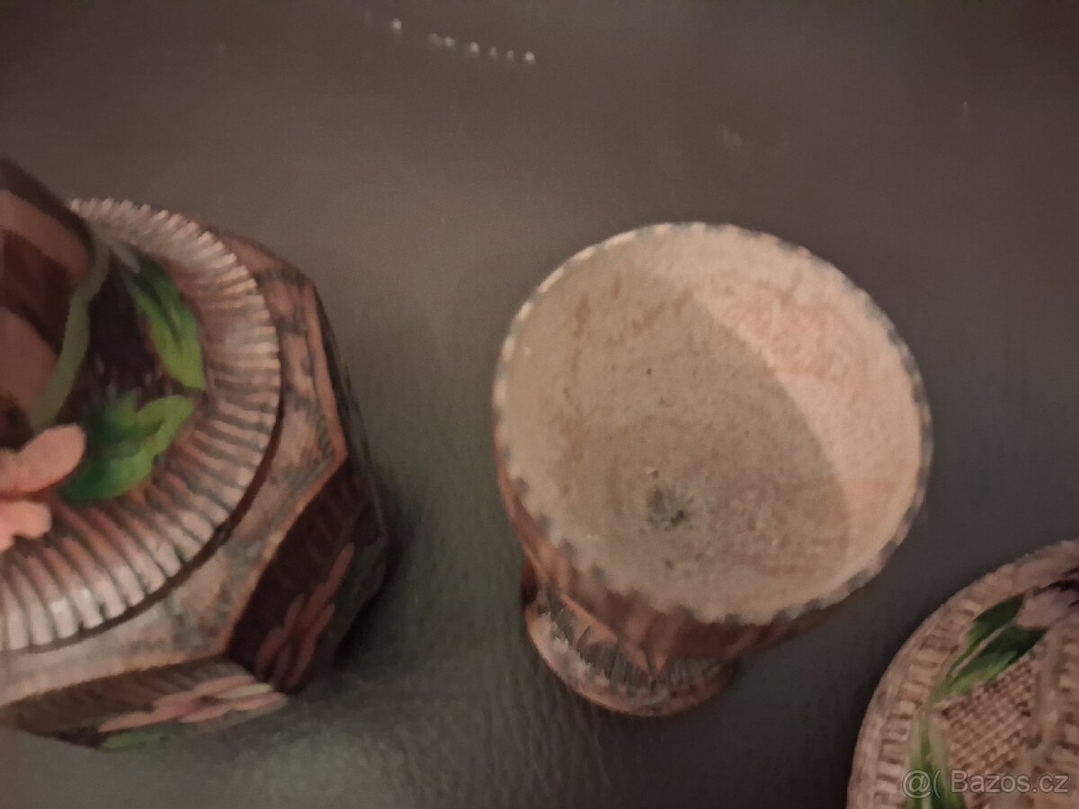 Chalupařské dřevěné starožitné dekorace - 11