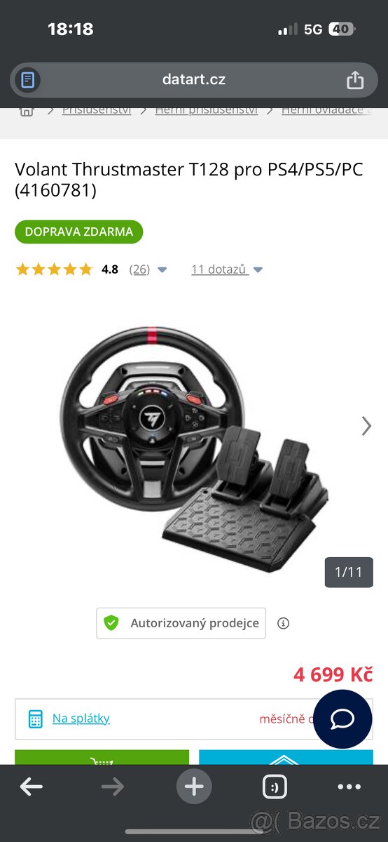 Playstation Thrustmaster T128 - 11