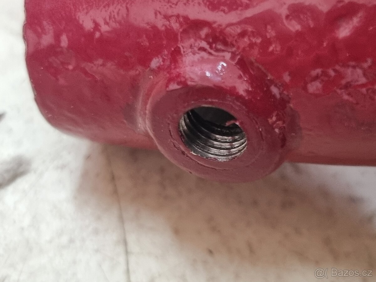 Jawa pérák FJ nebo Ogar - spodní brýle a držák řidítek. - 11