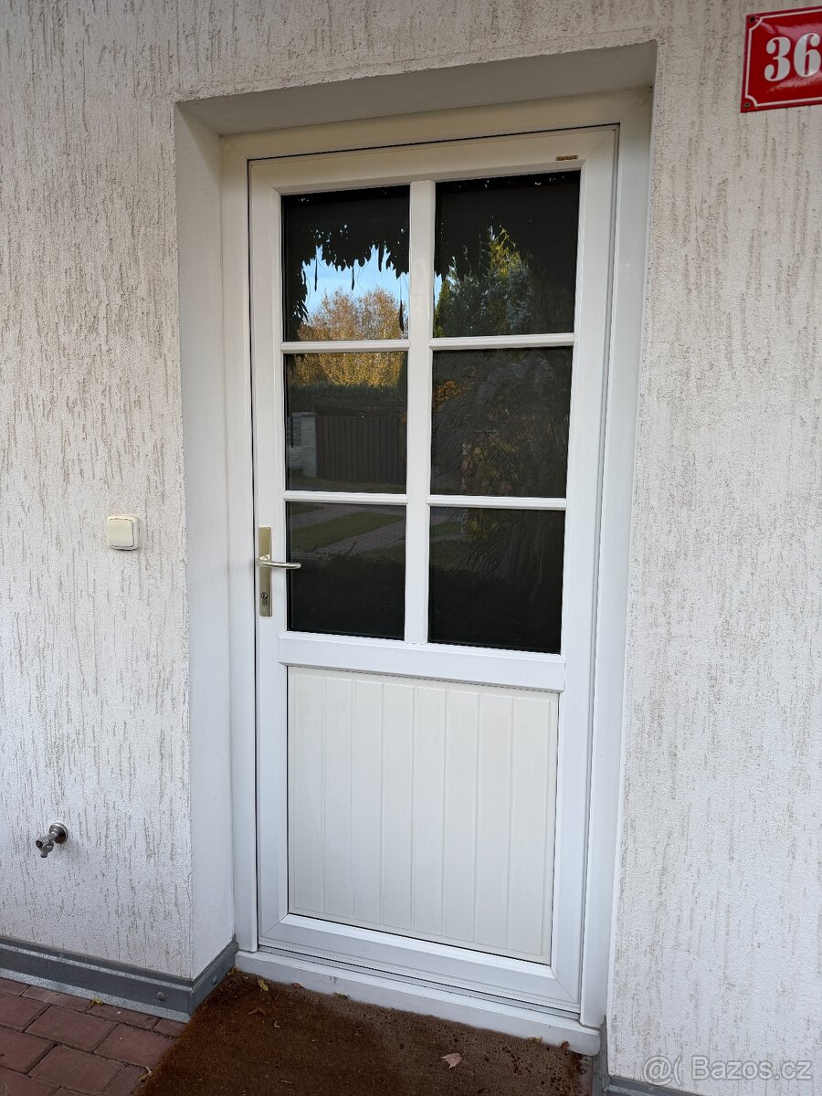 Dvoukřídlé plast. dveře Reisewitz + další - 11