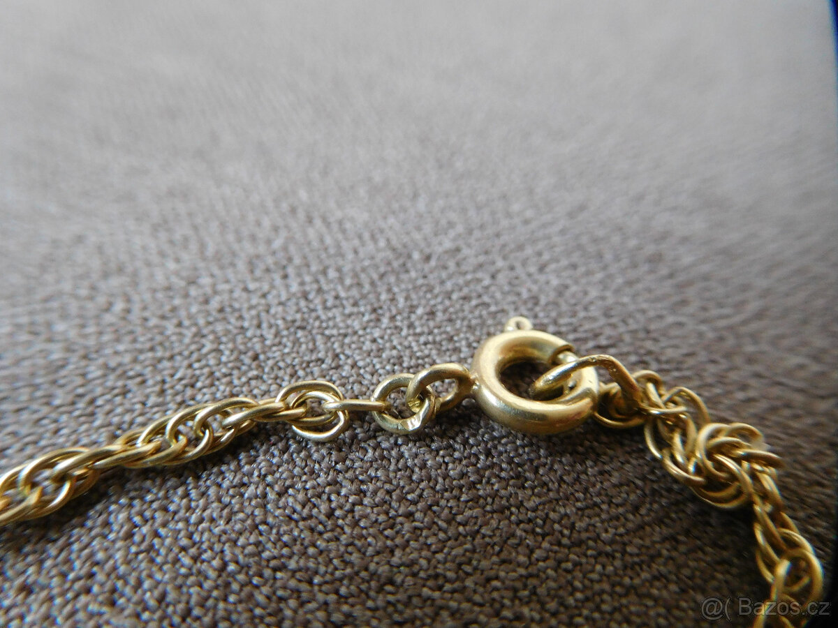 ZLATÝ ŘETÍZEK - NÁHRDELNÍK - 14k - 11
