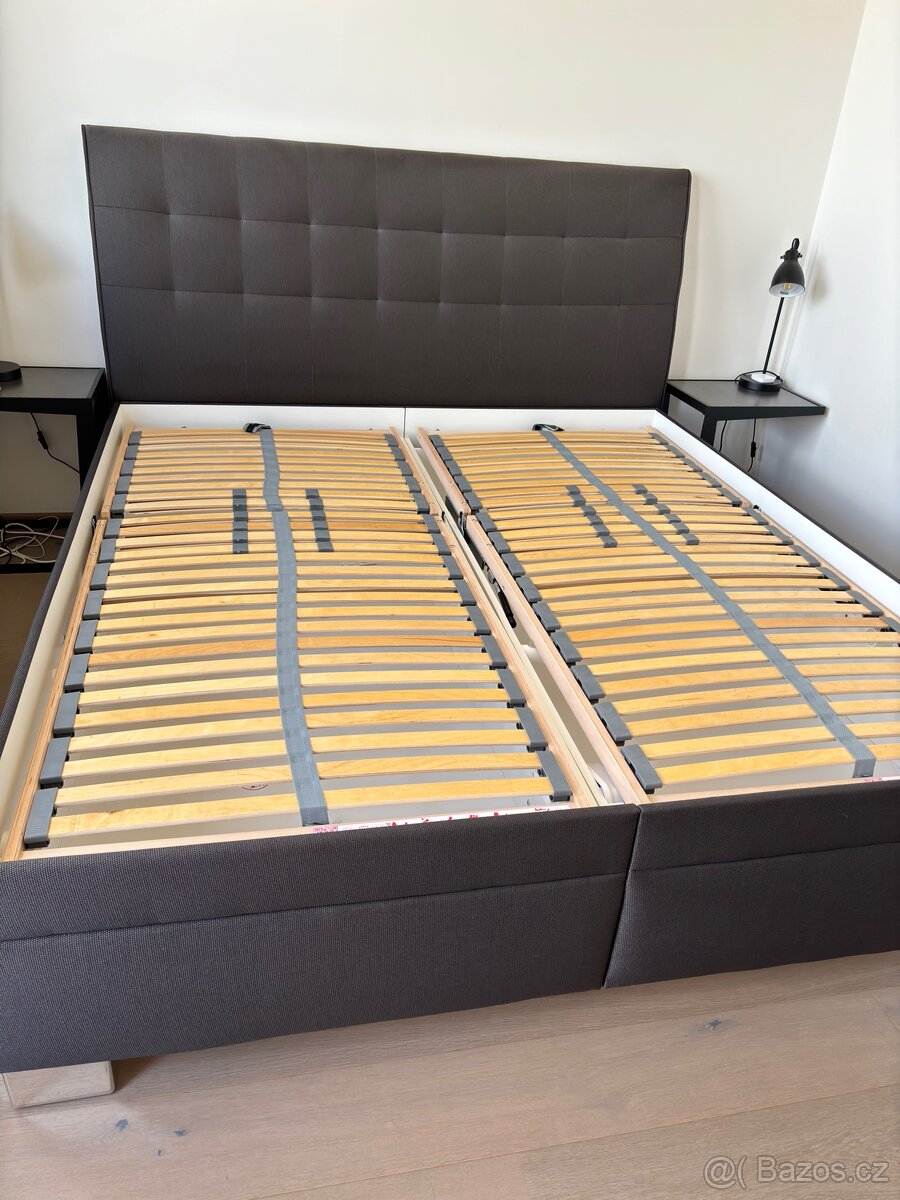 Čalouněna postel 180/200 cm - 11