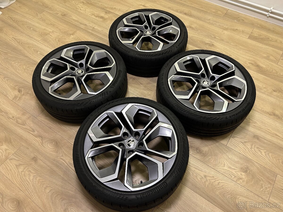 Originální alu kola R19 Škoda Octavia IV - 11