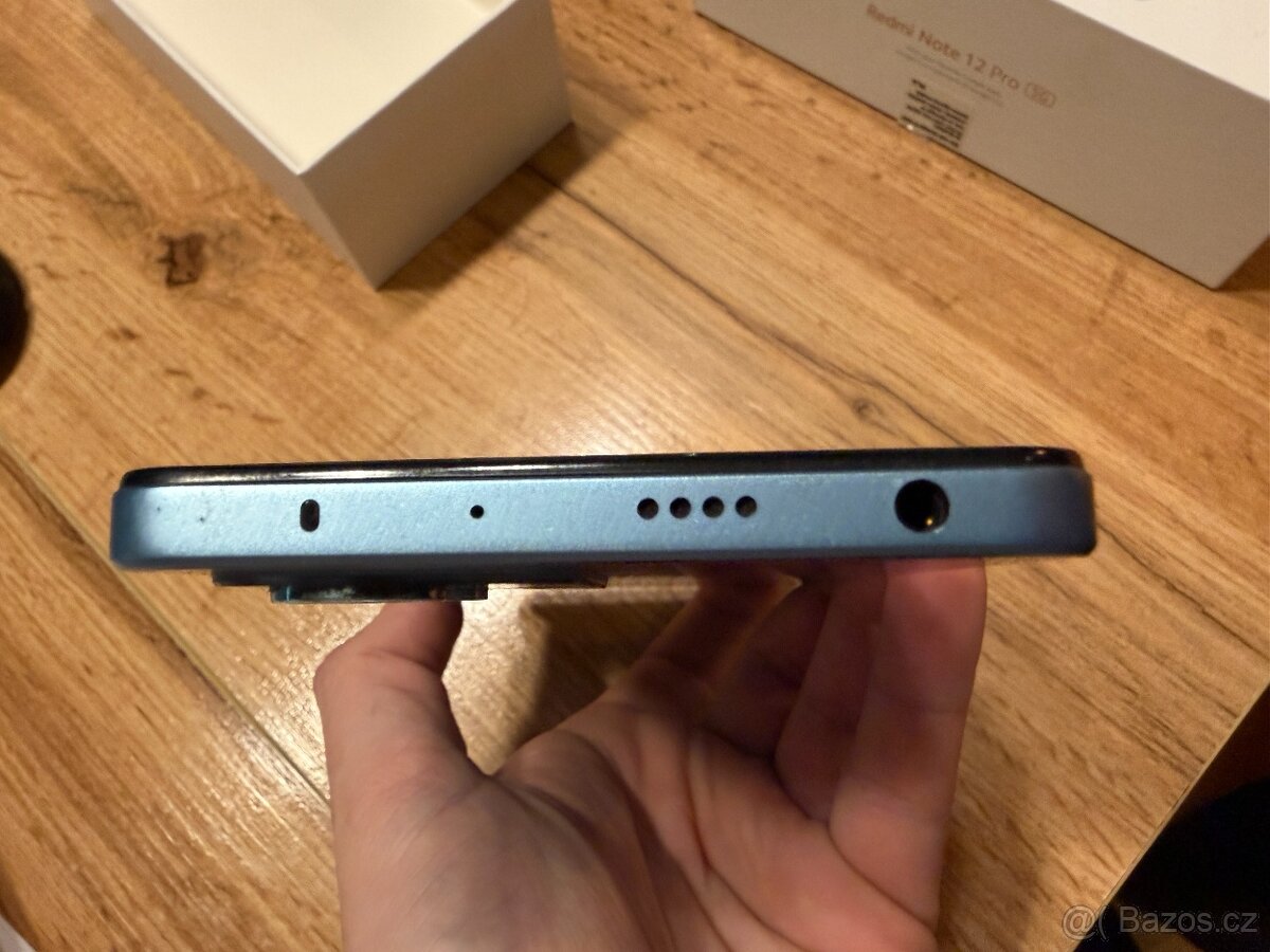 Telefon Xiaomi Redmi Note 12 Pro 5G 6/128GB modrý - 11