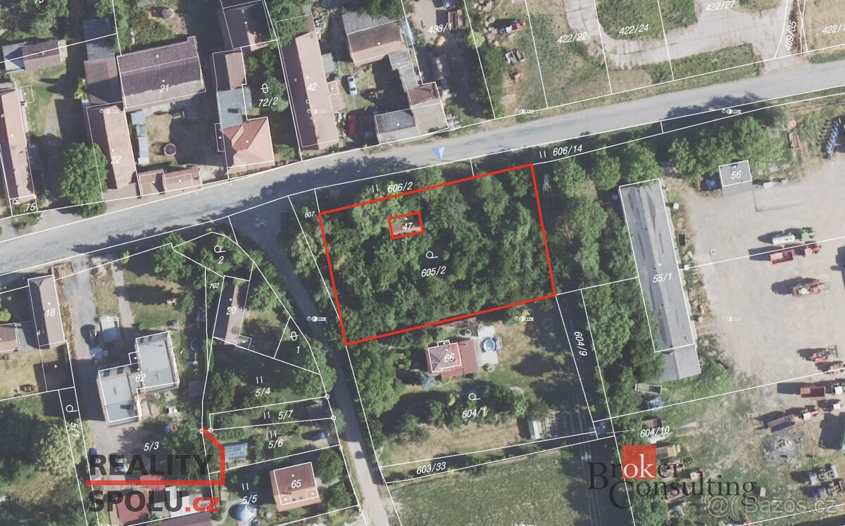 Prodej, pozemky/bydlení, 1588 m2, 27035 Malinová, Rakovník [ - 11