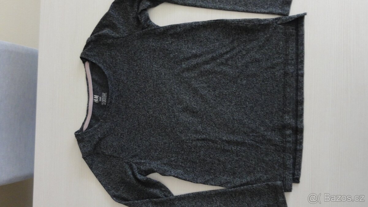 Dívčí trička vel. 134,140 a 146 s dlouhým rukávem - 11