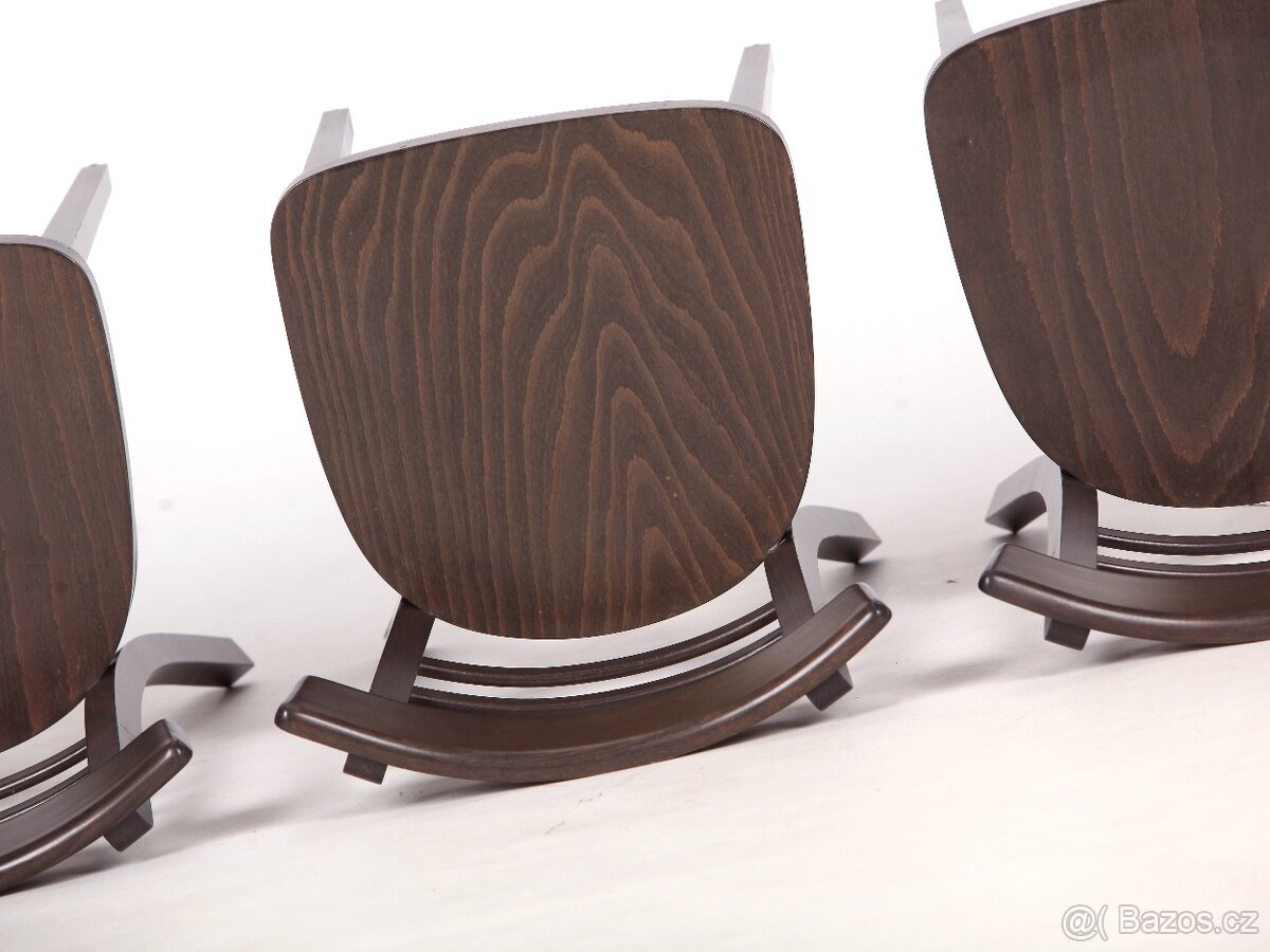 Jídelní židle TON ve skvělé kondici, 4 ks - 11