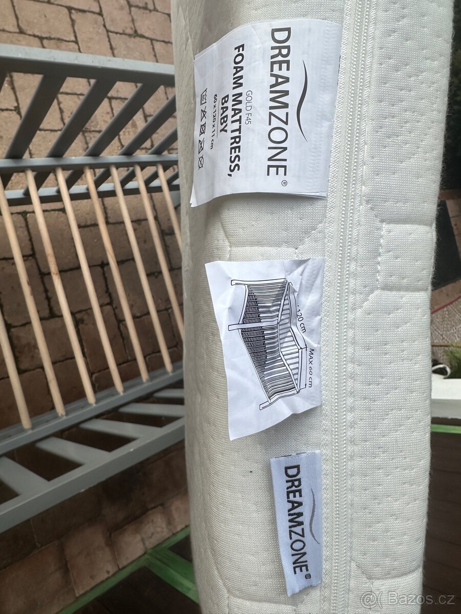 Dětská dřevěná postýlka Bopita - 11