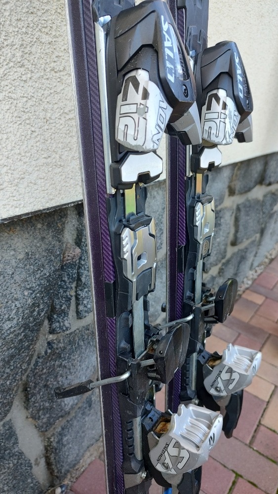 Krásné sjezdové lyže SALOMON Powerline, 165cm. - 11