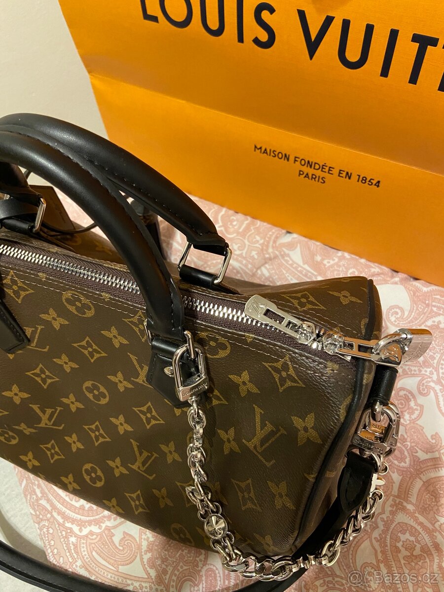 Kabelka Louis Vuitton Speedy Soft 30 Dark - 11