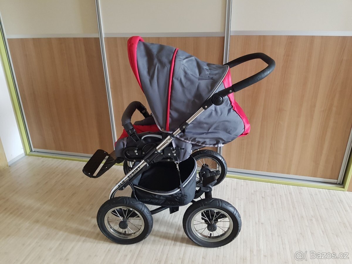 Dětský kočárek - trojkombinace Mikrus AluSprint - 11