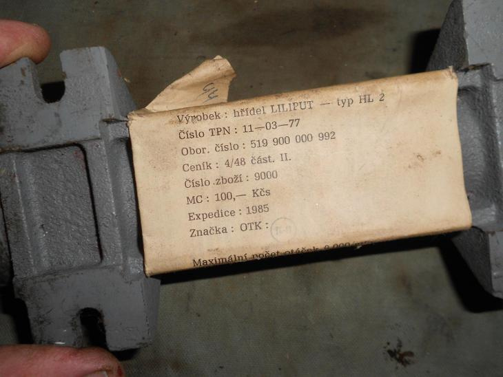 hřídel LILIPUT cirkulárka bruska - 11