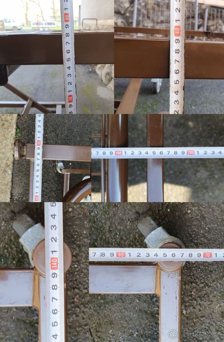 Zvedací ponk - rám - výškově elektricky polohovatelný - 11