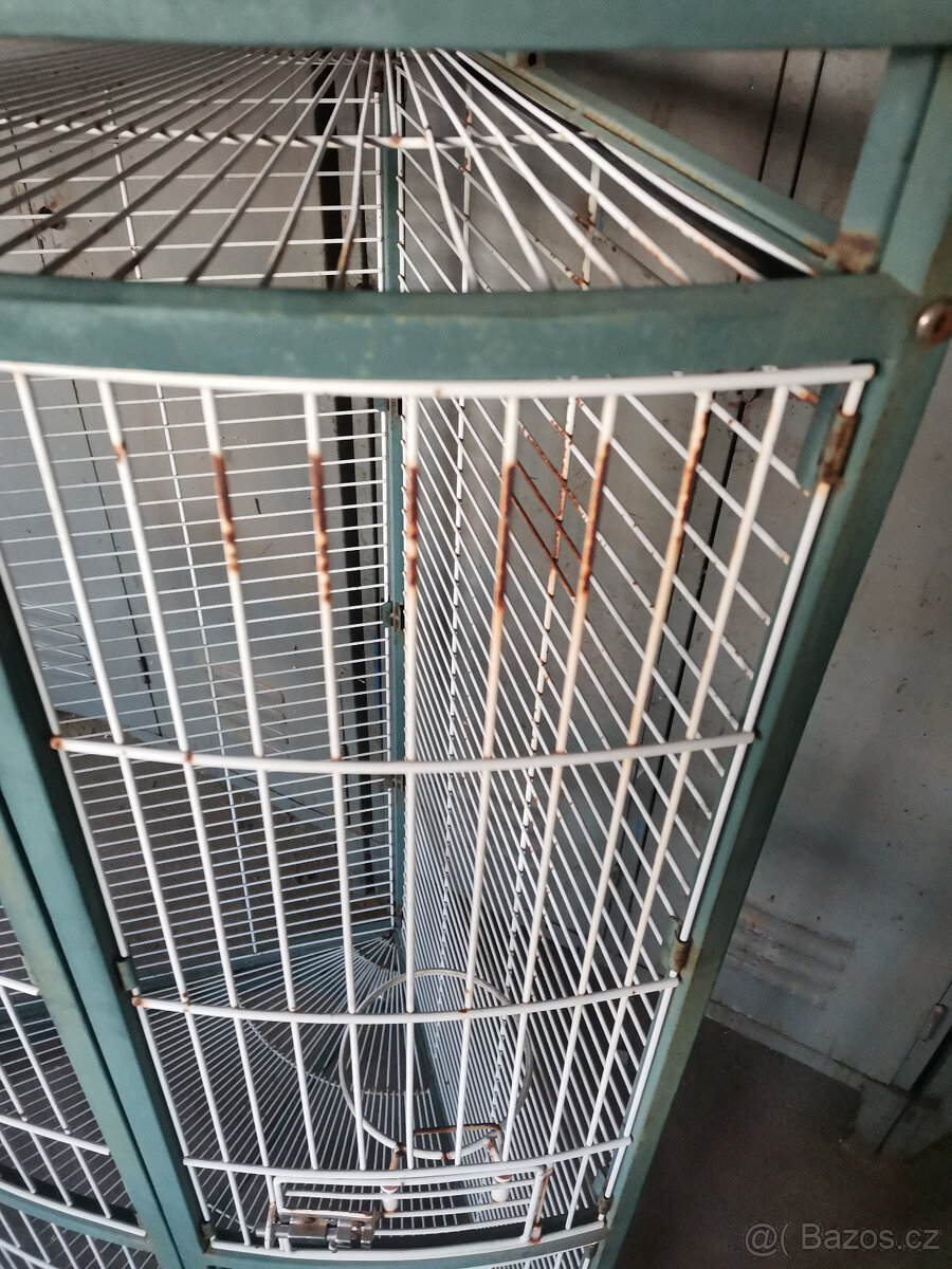 Klec - voliera rohova - 11