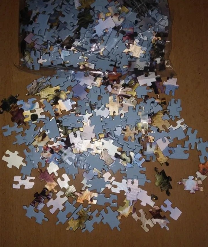 Puzzle - Vlčí rodina s 3D efektem - 11