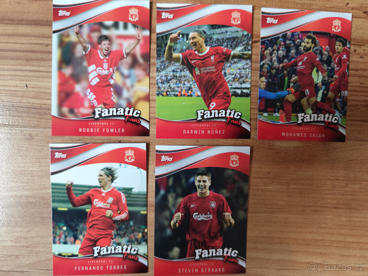 Fotbalové kartičky - Liverpool - 11