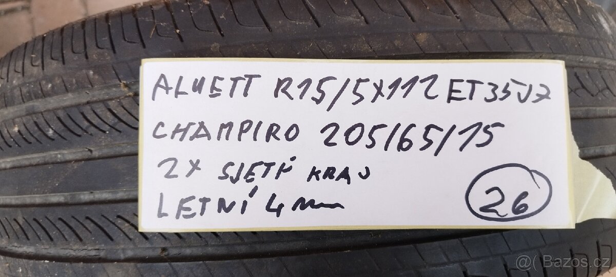 Aluett R15/5x112/ET35/J7
 - 11