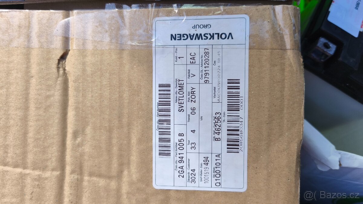 T ROC Levé přední hlavní světlo originální - 11