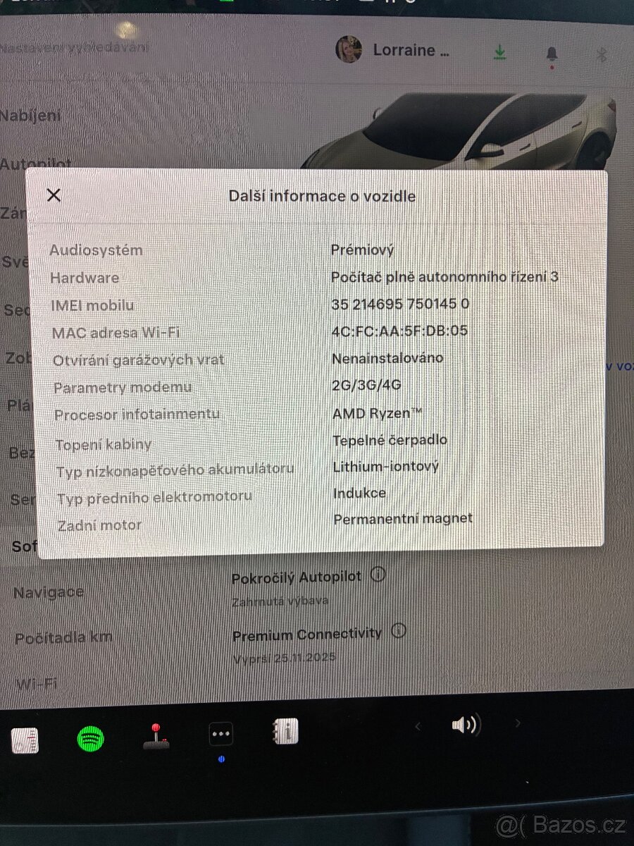 Tesla Model 3 Long Range | EAP | 2022 | Zimní obutí - 11