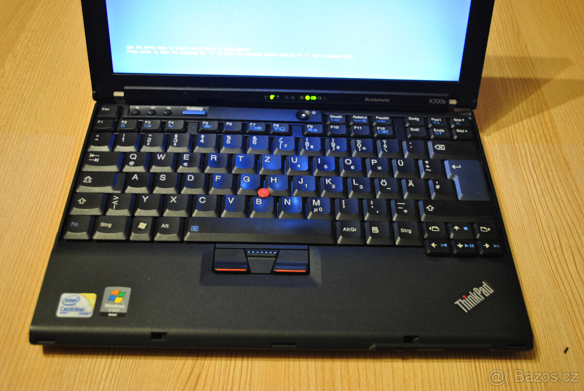 Specialita - Libreboot ThinkPad X200s - výborný stav - 11