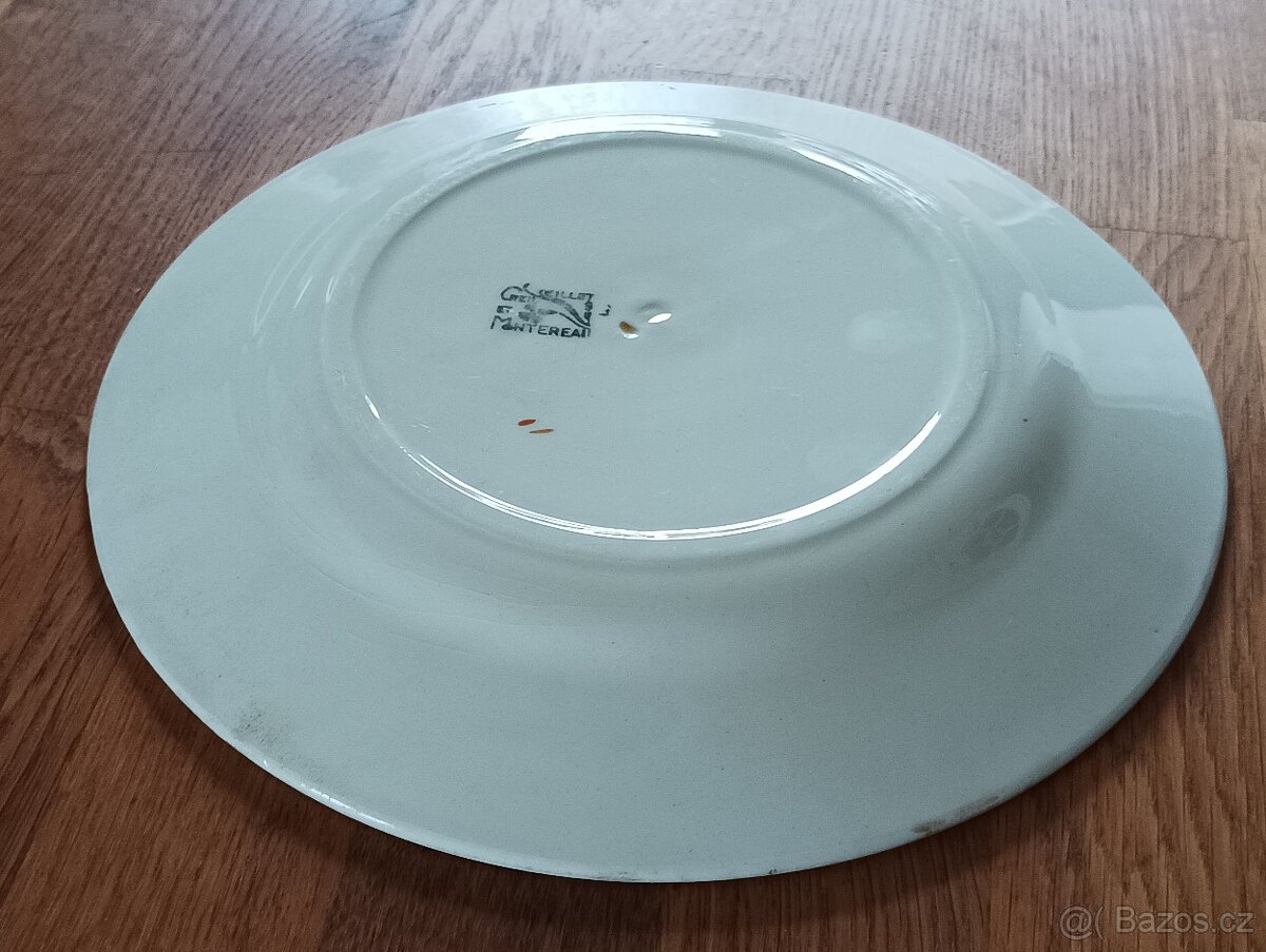 SOUPRAVA ART DECO TALÍŘŮ CREIL ET MONTEREAU FRANCIE - 11