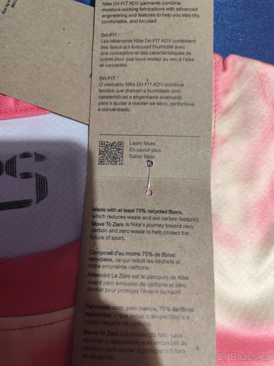 Dres Fc Barcelona Ružový Unikát Batikovaný Nový s visačkami - 11