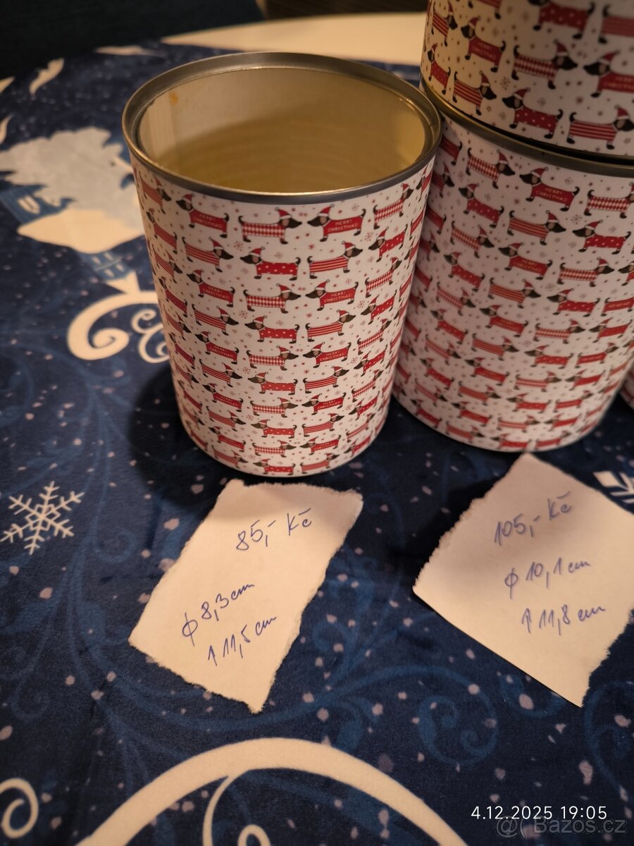 Plechovky - Vánoční jezevčík - 11