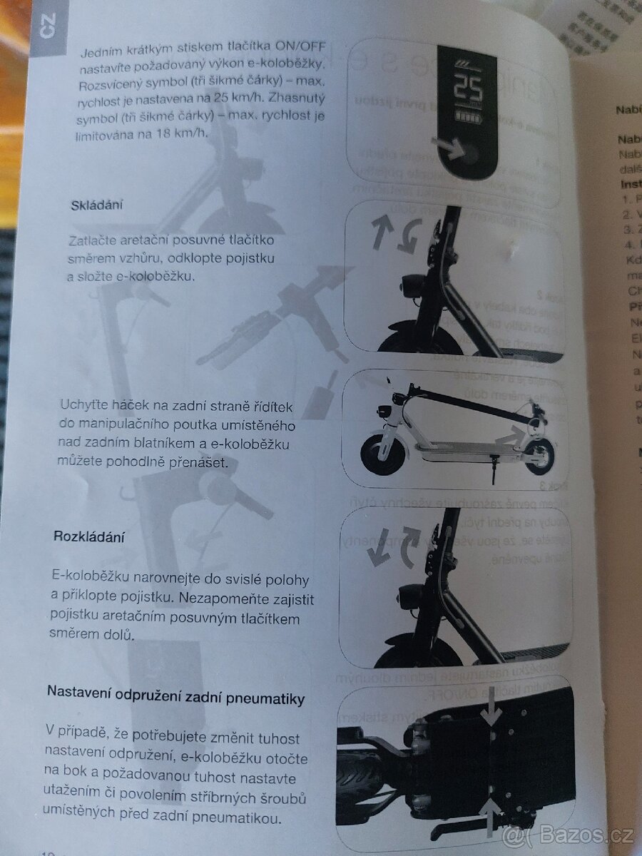 Elektrokolobezka skládací - 11