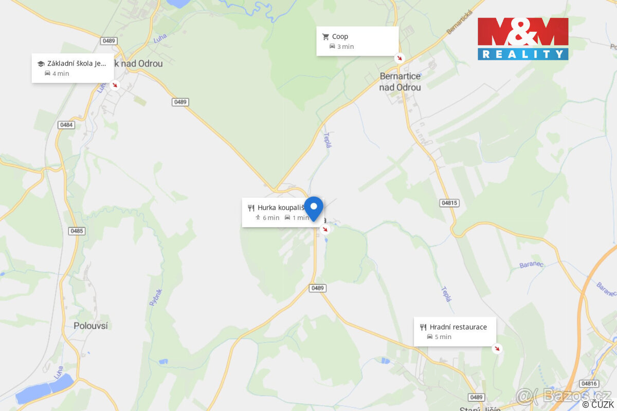 Prodej pozemek 2730 m2, Jeseník nad Odrou, Hůrka - 11