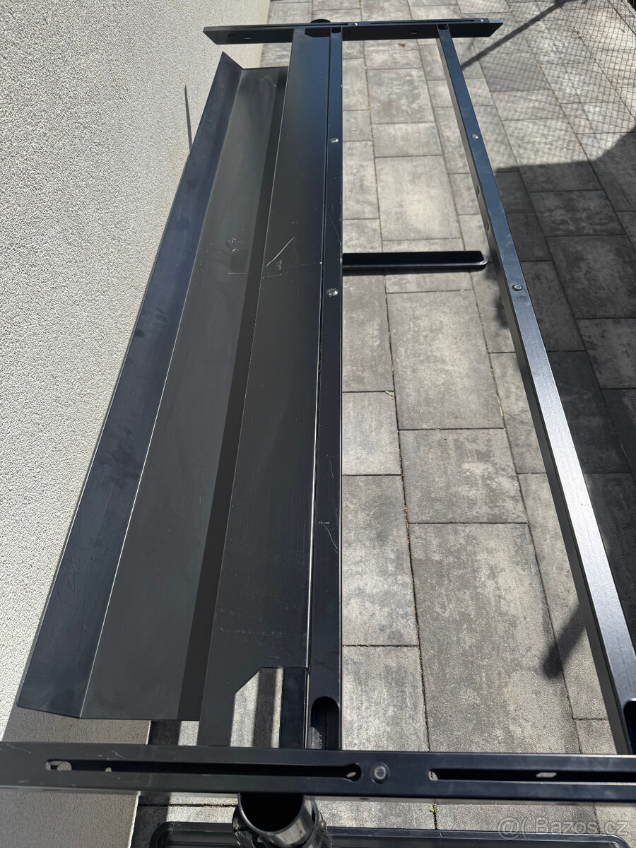 Kancelářský psací stůl polohovací - 2 kontejnery - TOP - 11