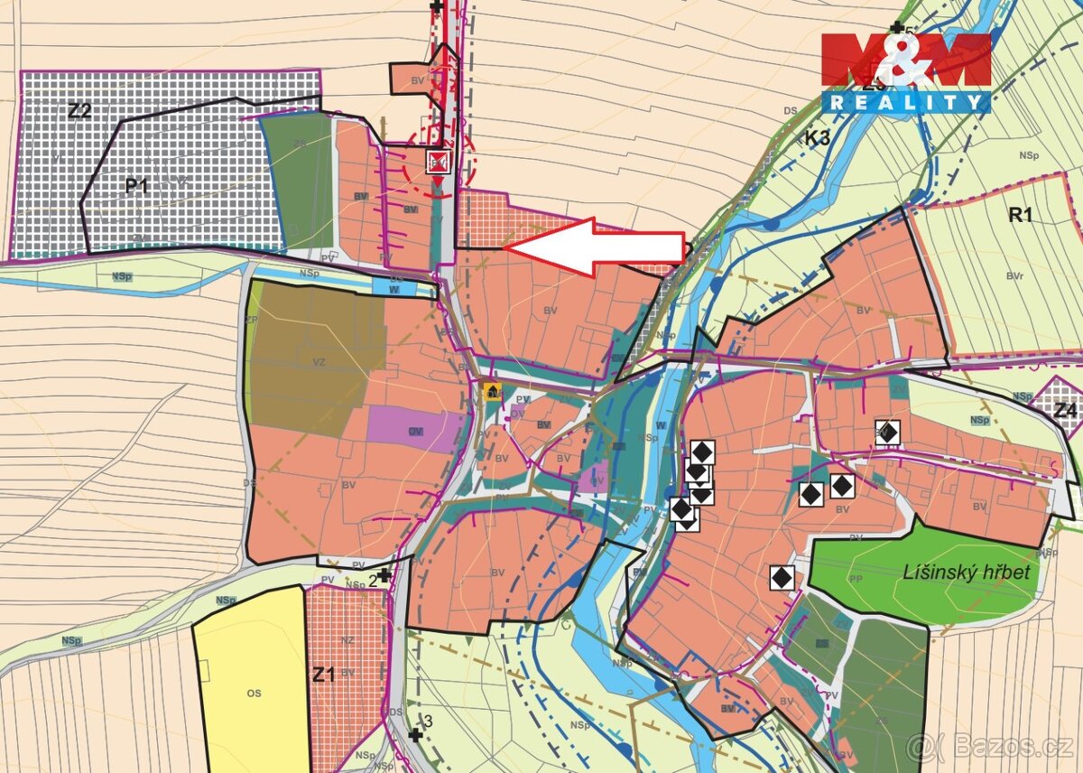 Prodej pozemku k bydlení, 1152 m², Líšina - 11